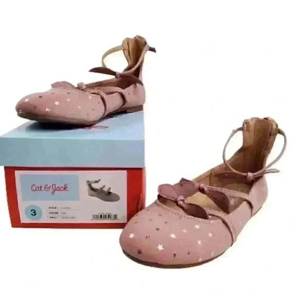 Cat & Jack Toddler Girls Sz 3 Sandals Authentic - Picture 3 of 7